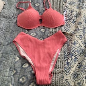 VS Pink New High Leg Bikini
